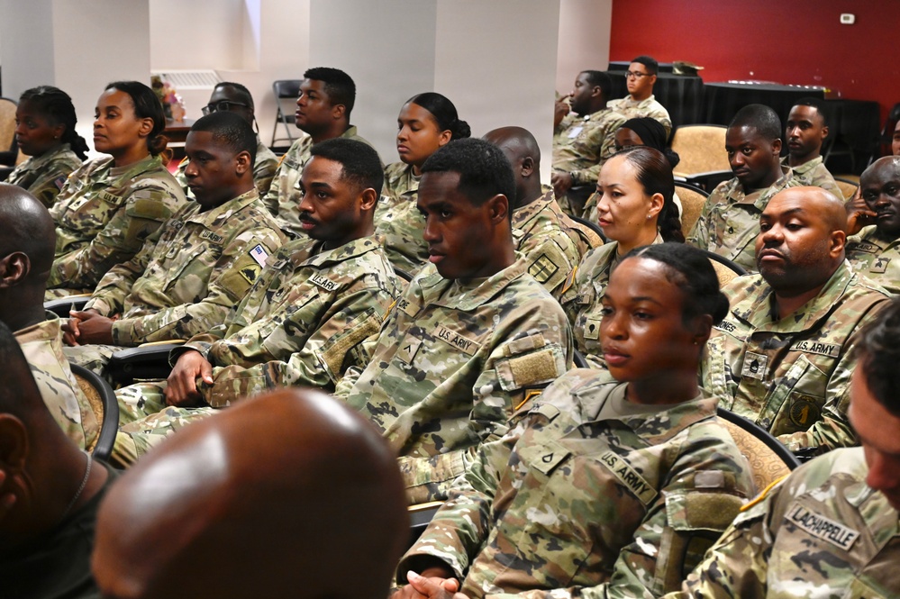 U.S. Army Master Sgt. Henrique K. Miller Promotion Ceremony