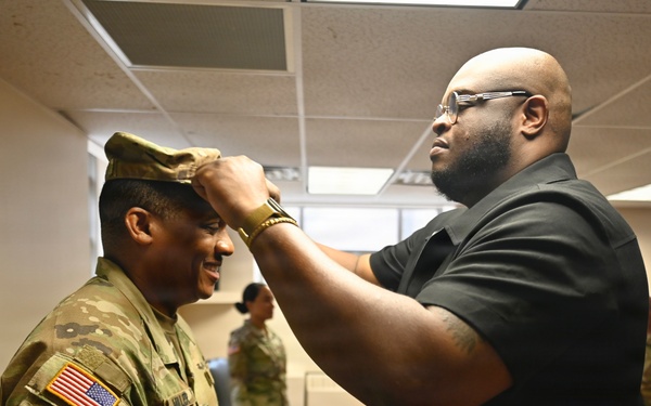 U.S. Army Master Sgt. Henrique K. Miller Promotion Ceremony