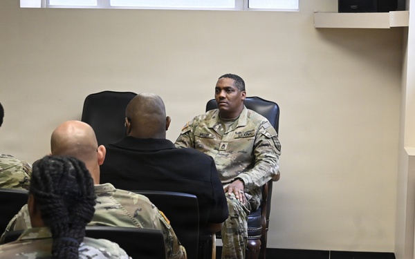U.S. Army Master Sgt. Henrique K. Miller Promotion Ceremony