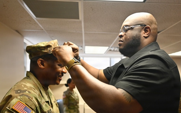 U.S. Army Master Sgt. Henrique K. Miller Promotion Ceremony