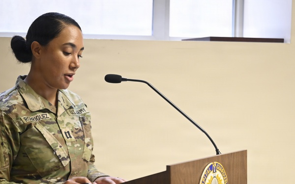 U.S. Army Master Sgt. Henrique K. Miller Promotion Ceremony