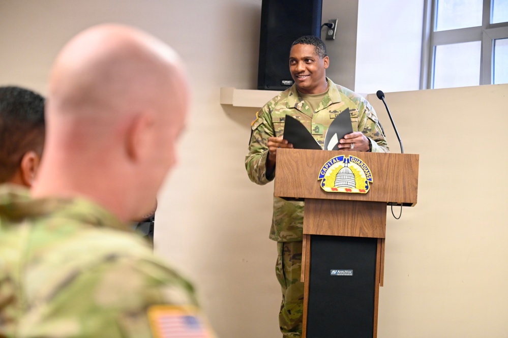 U.S. Army Master Sgt. Henrique K. Miller Promotion Ceremony