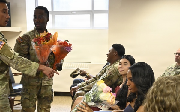U.S. Army Master Sgt. Henrique K. Miller Promotion Ceremony