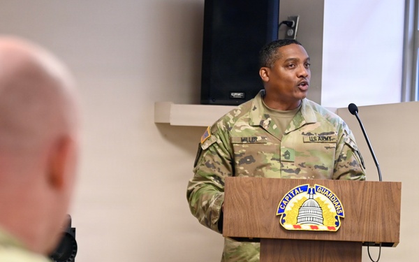 U.S. Army Master Sgt. Henrique K. Miller Promotion Ceremony