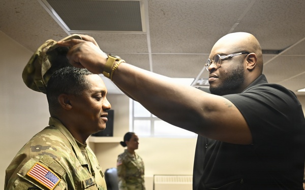 U.S. Army Master Sgt. Henrique K. Miller Promotion Ceremony