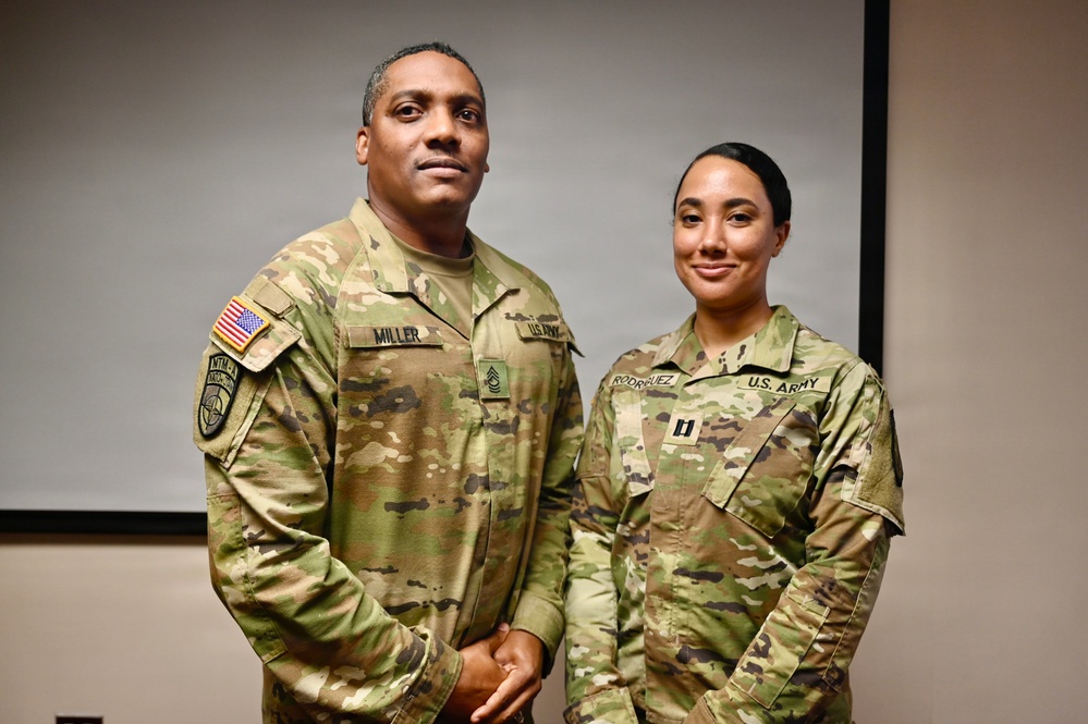 U.S. Army Master Sgt. Henrique K. Miller Promotion Ceremony