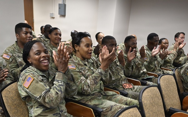U.S. Army Master Sgt. Henrique K. Miller Promotion Ceremony