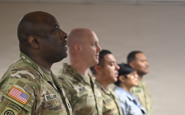 U.S. Army Master Sgt. Henrique K. Miller Promotion Ceremony