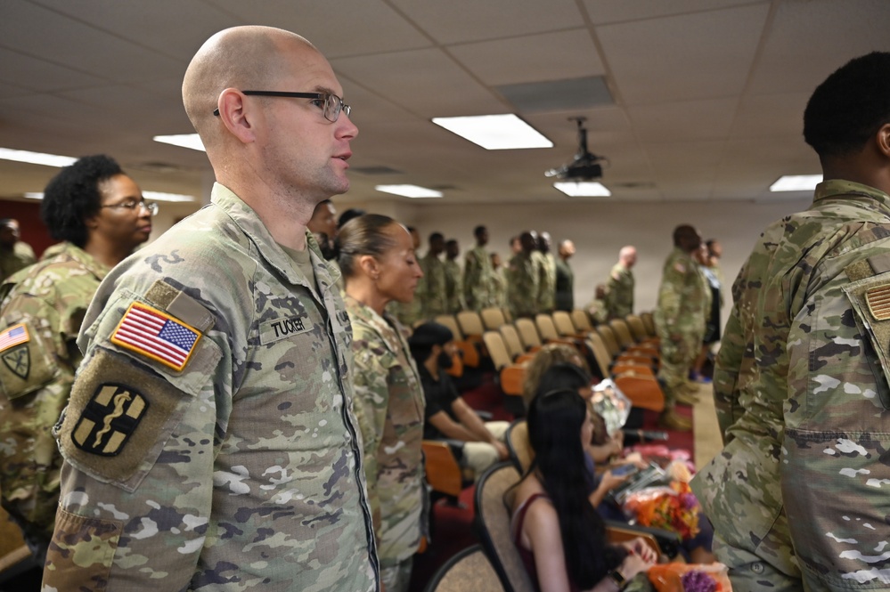 U.S. Army Master Sgt. Henrique K. Miller Promotion Ceremony