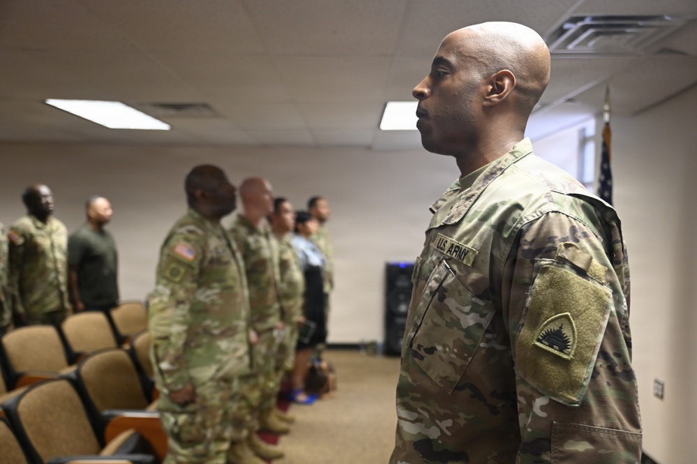 U.S. Army Master Sgt. Henrique K. Miller Promotion Ceremony