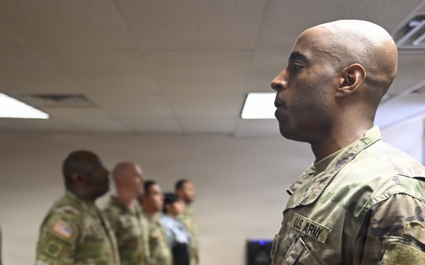 U.S. Army Master Sgt. Henrique K. Miller Promotion Ceremony