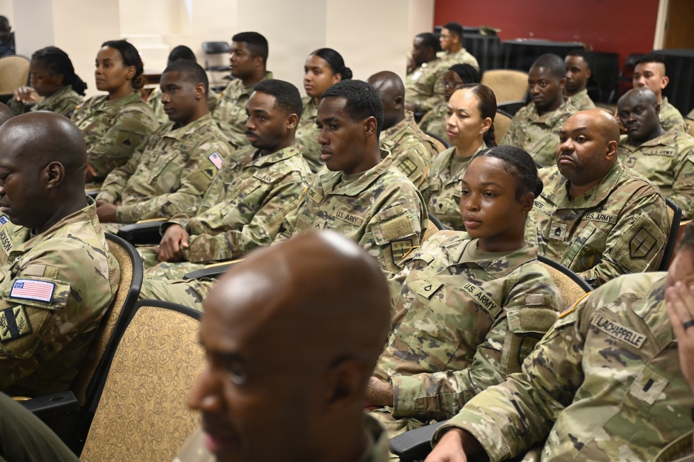 U.S. Army Master Sgt. Henrique K. Miller Promotion Ceremony