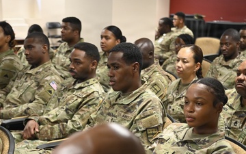 U.S. Army Master Sgt. Henrique K. Miller Promotion Ceremony