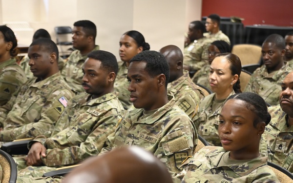 U.S. Army Master Sgt. Henrique K. Miller Promotion Ceremony