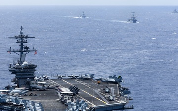 Partner navies sail in formation for RIMPAC 26