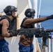 U.S. Coast Guard Cutter Kimball (WMSL 756) conducts dry-fire 50-caliber training