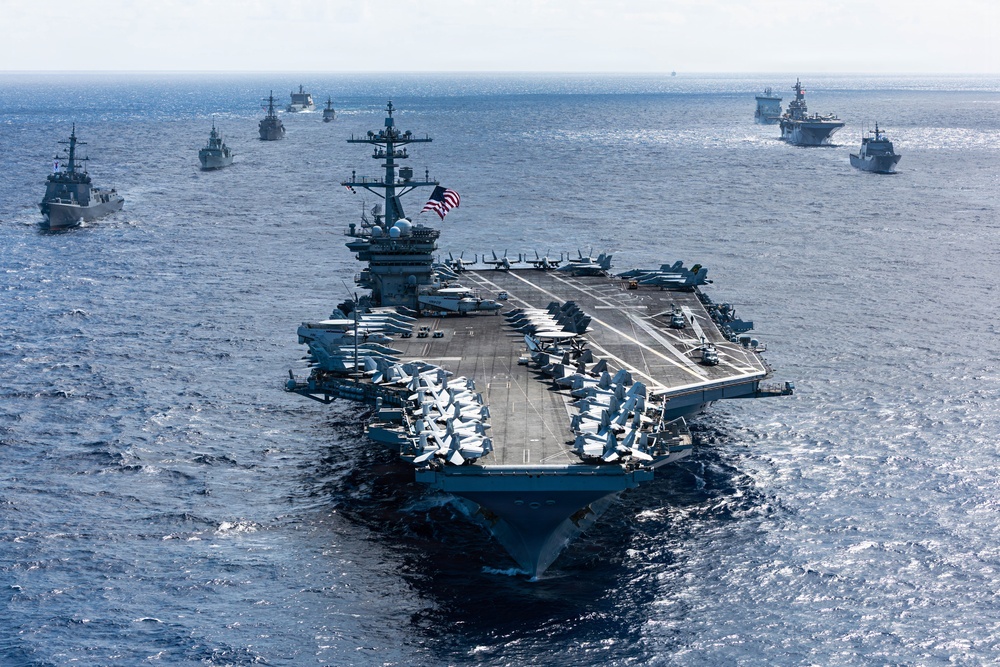 Partner Navies Sail in Formation for RIMPAC 26