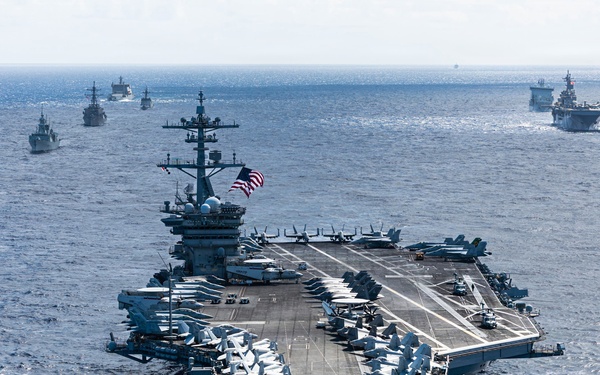 Partner Navies Sail in Formation for RIMPAC 26