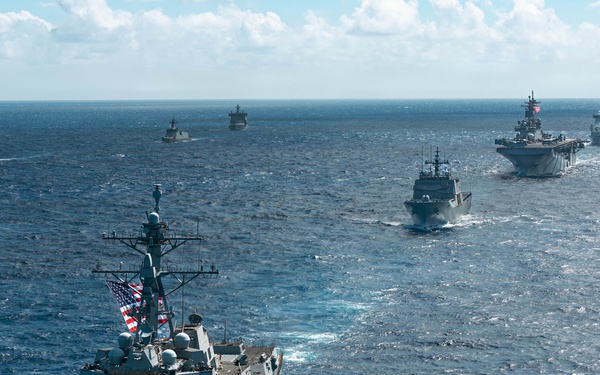 Partner Navies Sail in Formation for RIMPAC 26