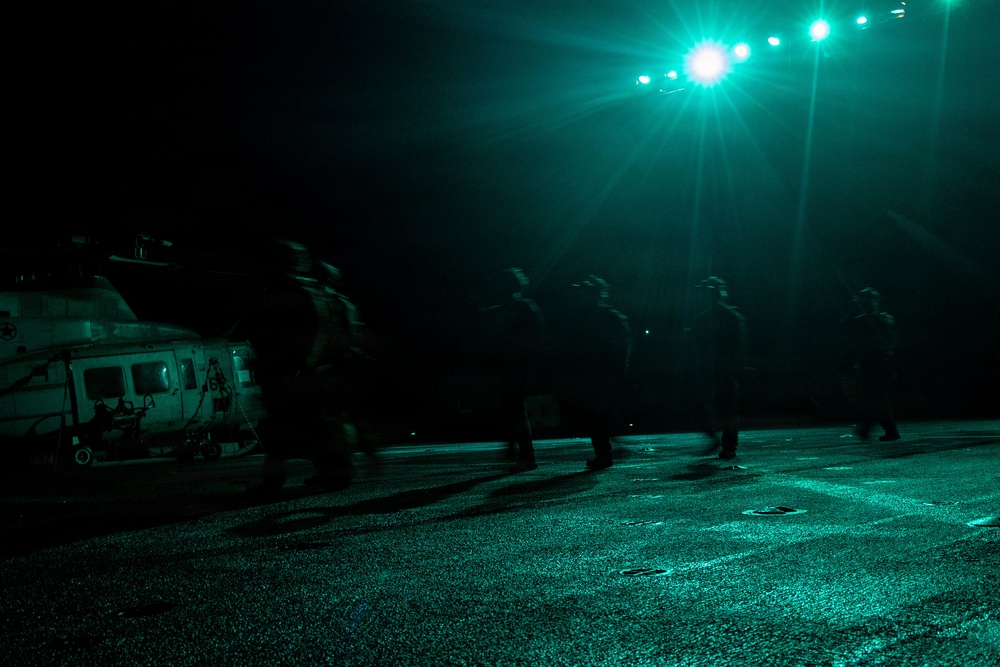 LCF-24: Lowlight Fast-roping drills