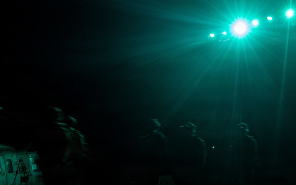 LCF-24: Lowlight Fast-roping drills