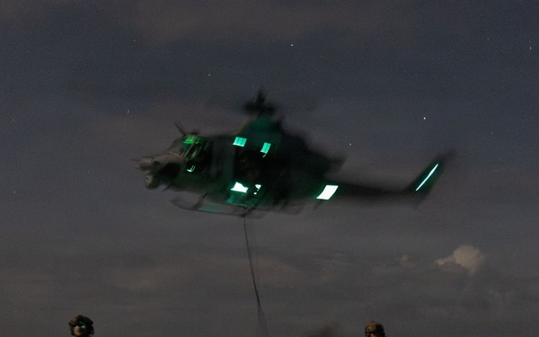 LCF-24: Lowlight Fast-roping drills