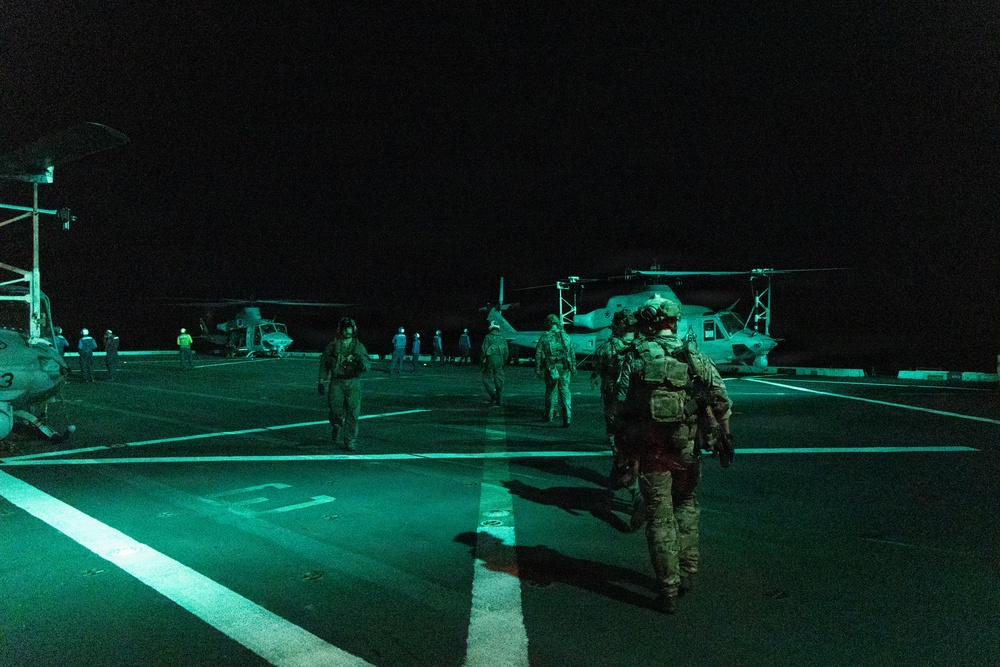 LCF-24: Lowlight Fast-roping drills