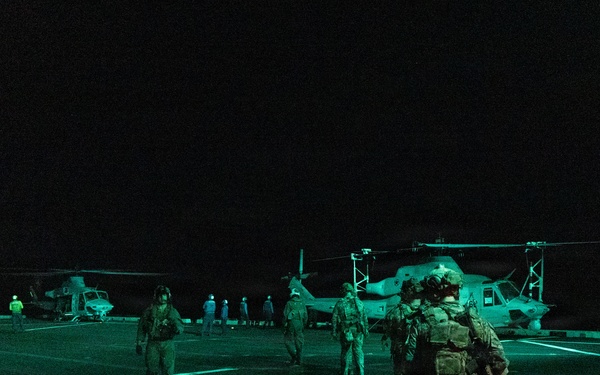 LCF-24: Lowlight Fast-roping drills
