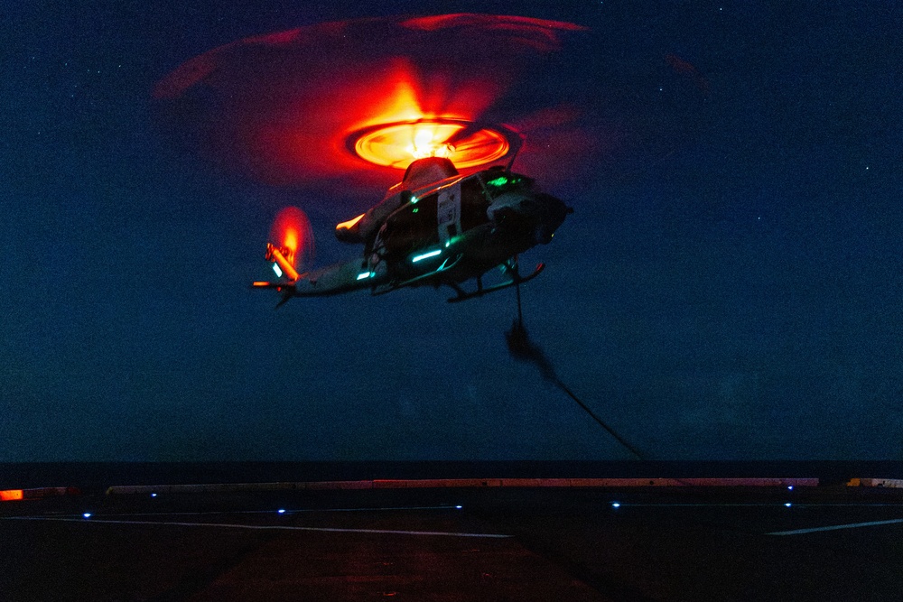 LCF-24: Lowlight Fast-roping drills