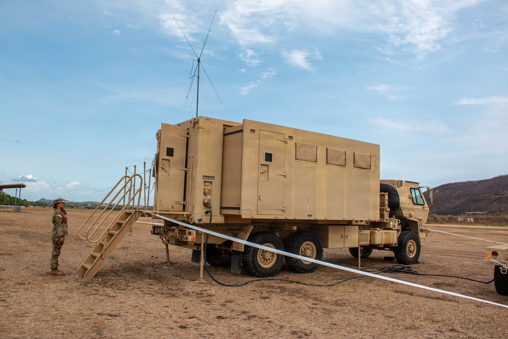 3678th CSSB HHC Establishes Tactical Operations Center During Annual Training