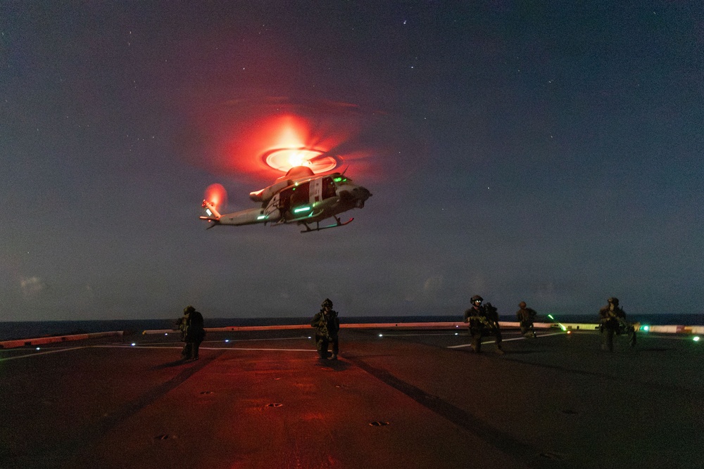 LCF-24: Lowlight Fast-roping drills