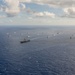 Partner nations participate in group sail lead by the USS Theodore Roosevelt during RIMPAC 26