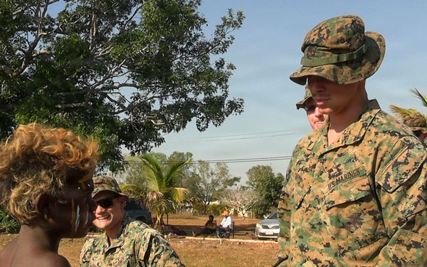 MRF-D Marines volunteer, participate at Tiwi Cultural Festival 2026