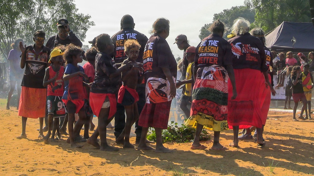 MRF-D Marines volunteer, participate at Tiwi Cultural Festival 2026