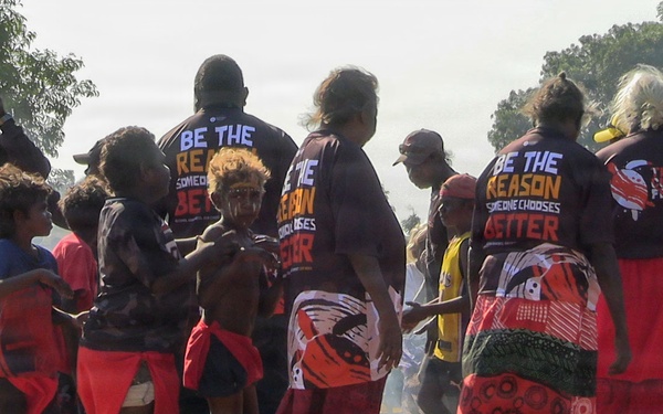 MRF-D Marines volunteer, participate at Tiwi Cultural Festival 2026