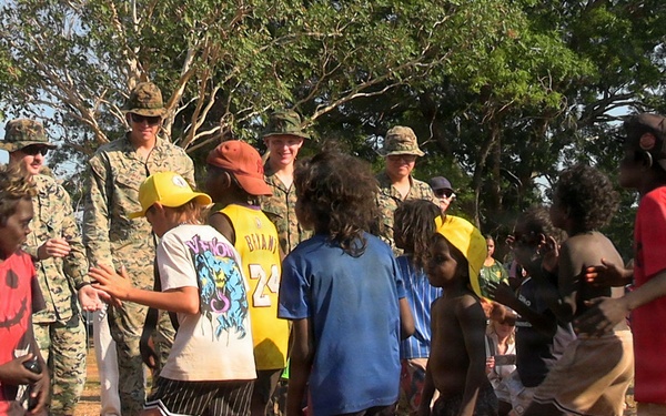 MRF-D Marines volunteer, participate at Tiwi Cultural Festival 2026