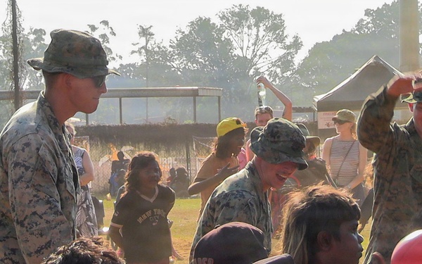 MRF-D Marines volunteer, participate at Tiwi Cultural Festival 2026