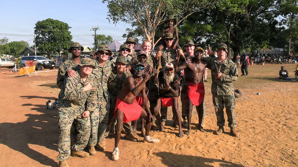 MRF-D Marines volunteer, participate at Tiwi Cultural Festival 2026