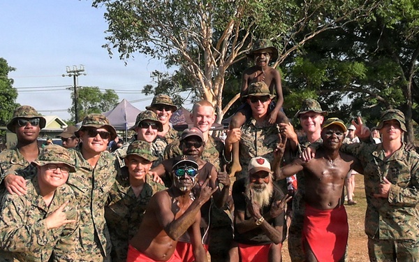 MRF-D Marines volunteer, participate at Tiwi Cultural Festival 2026