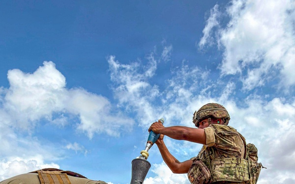 1st Battalion, 65th Infantry Regiment Mortar Platoon Conducts Live-Fire Qualification