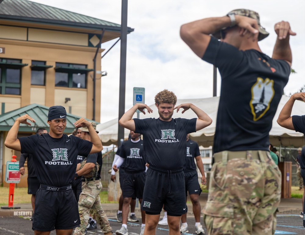 Tropic Lightning, Rainbow Warriors Forge Teamwork on Schofield Barracks