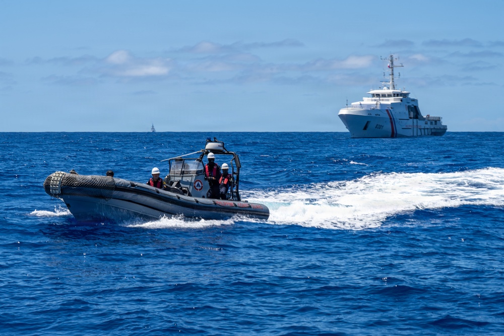 U.S., Philippine Coast Guard conduct SAR training during RIMPAC 2026