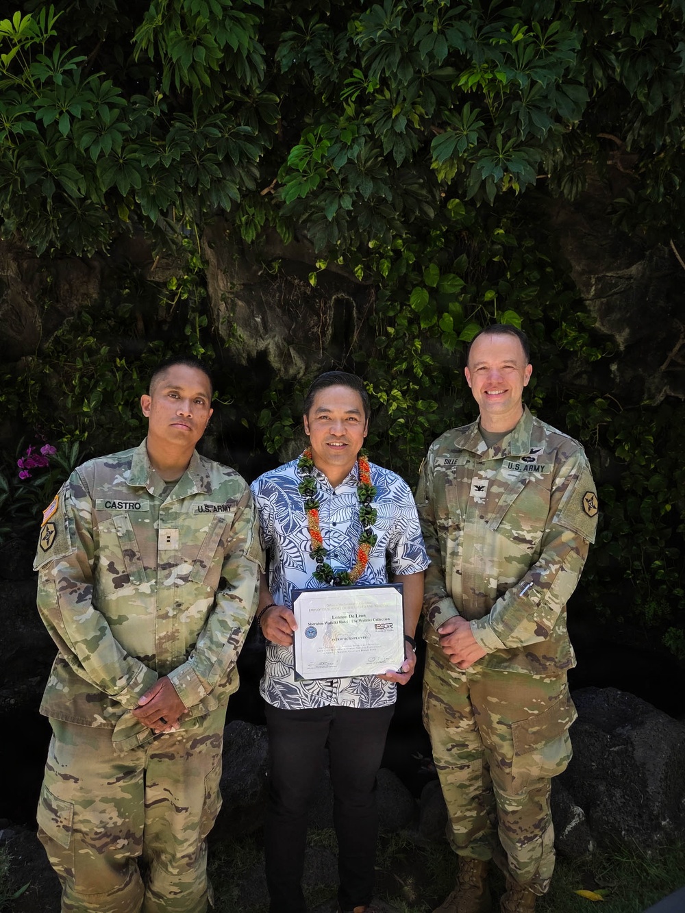 ESGR Patriot Award Recognizes Civilian Employer Support