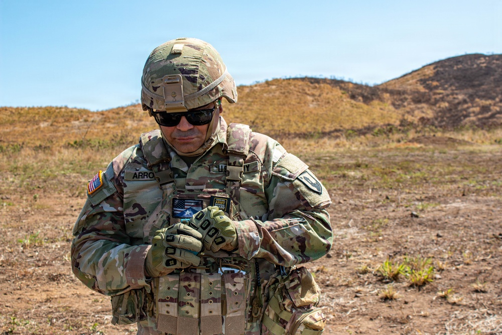 Veteran Soldier Completes Final Grenade Qualification During Annual Training