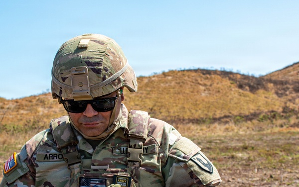 Veteran Soldier Completes Final Grenade Qualification During Annual Training