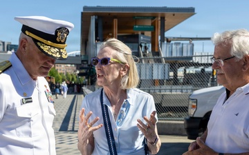 Navy Band Northwest Perform at Seattle Fire Station