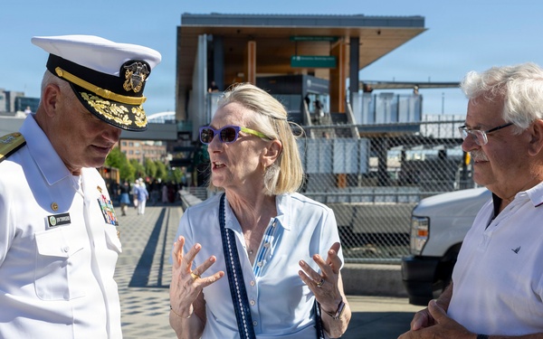 Navy Band Northwest Perform at Seattle Fire Station