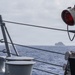 USS Mustin conducts replenishment-at-sea with USNS Wally Schirra