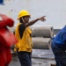 USS Mustin conducts replenishment-at-sea with USNS Wally Schirra
