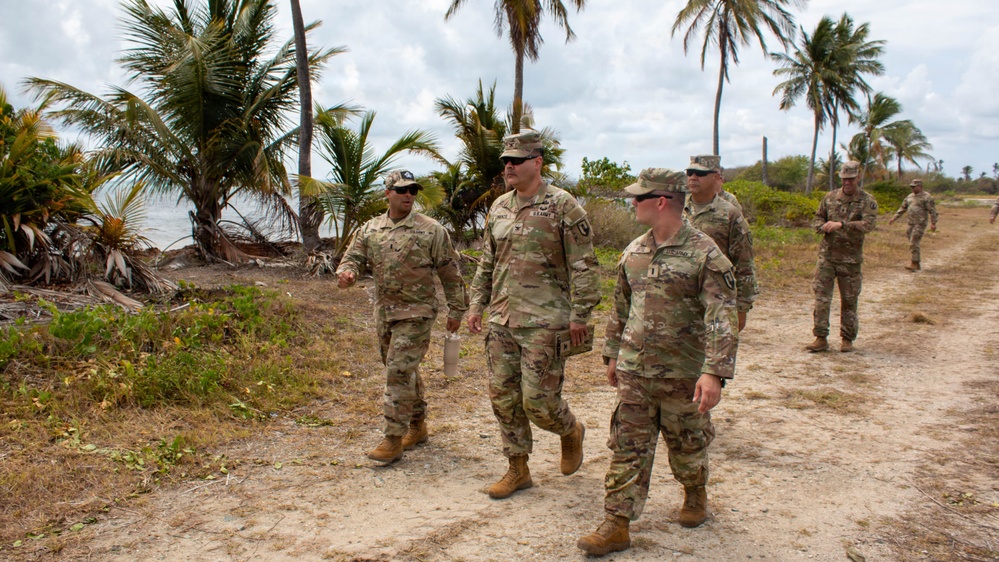 RSG Commander Visits Field Logistics Hub During Annual Training